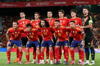 バルサ勢が最多８名の選出となった今回のスペイン代表（※写真は昨年11月の予選時）。(C) Getty Images