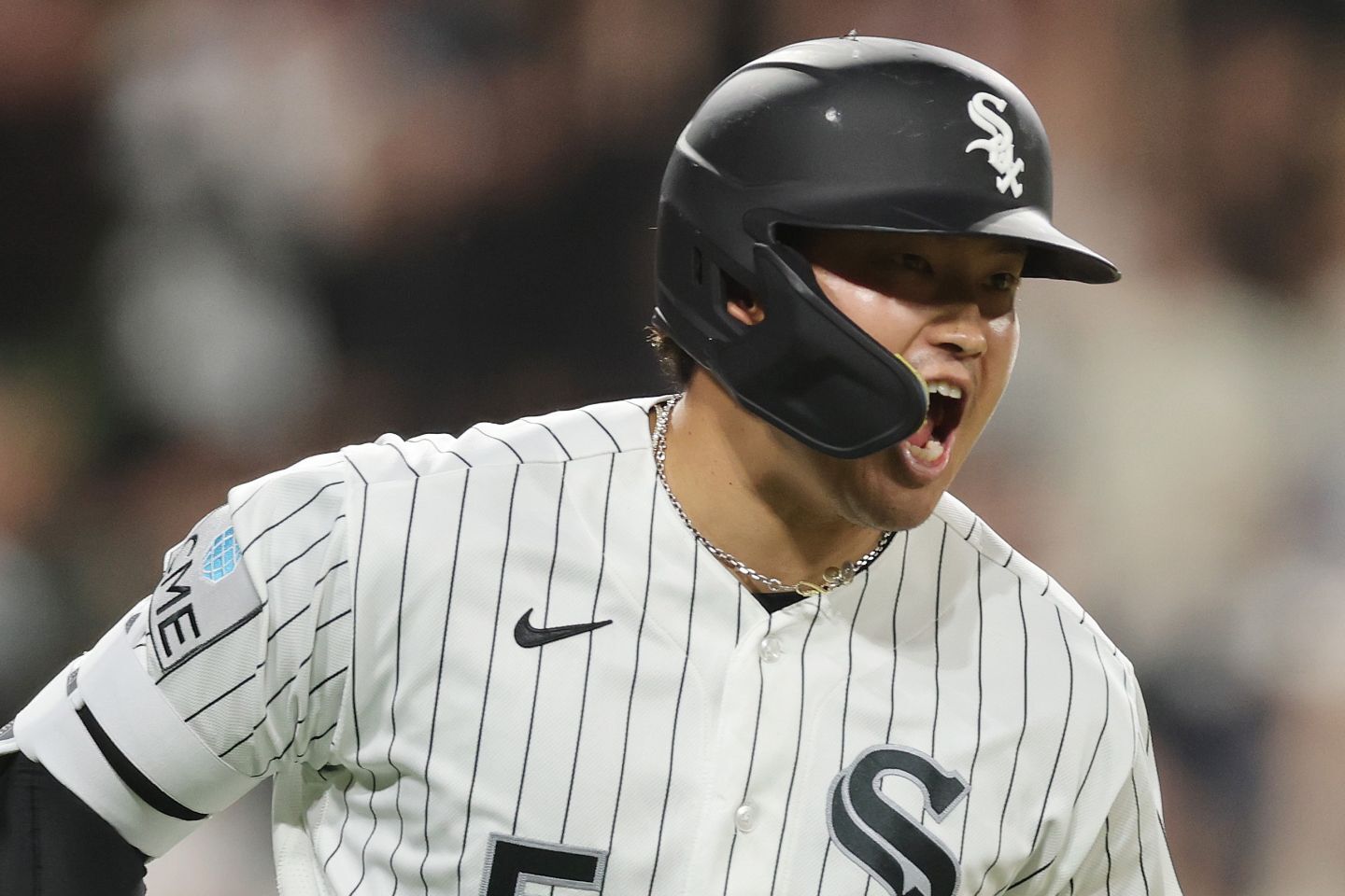 村上がア・リーグ一番乗りとなる20号本塁打を放った。(C) Getty Images