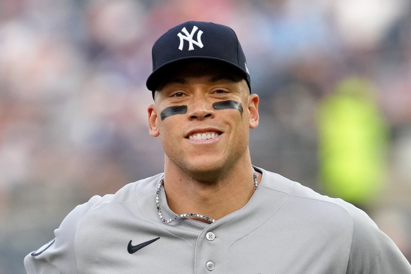 ヤンキースのジャッジが好返球を披露した。(C) Getty Images