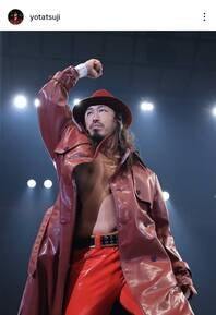 インスタ開設を発表した新日本プロレスの辻陽太。画像は辻陽太の公式インスタグラムのスクリーンショット。
