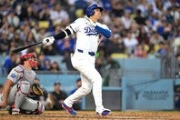 大谷は３回に今季10号となるソロHRを放った。(C)Getty Images