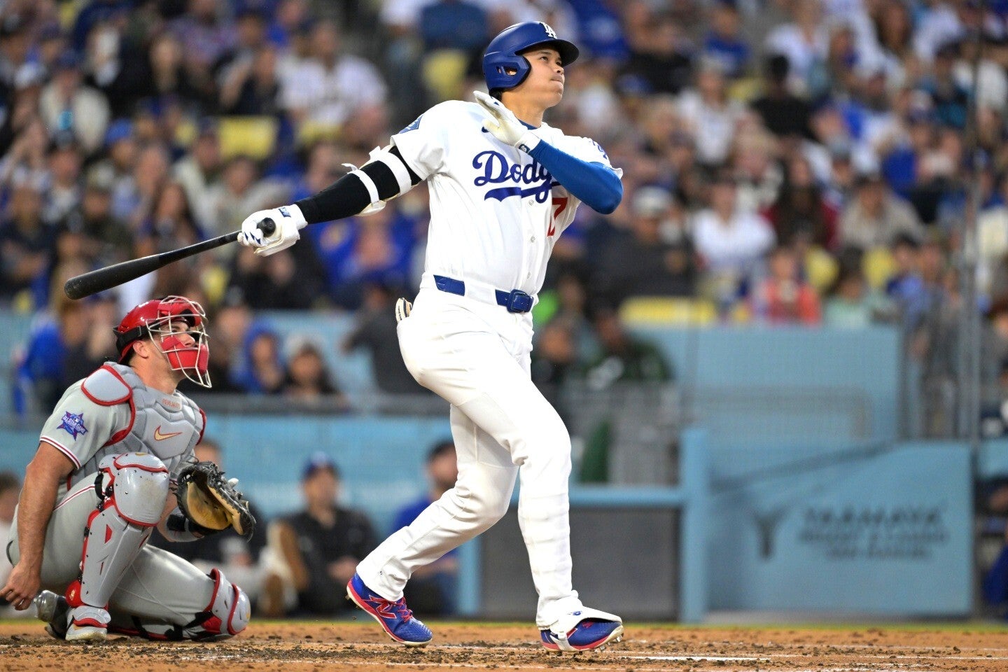 大谷は３回に今季10号となるソロHRを放った。(C)Getty Images