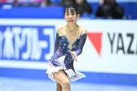 昨季限りで現役を引退した三原舞依さん。美しい浴衣姿をSNSに公開した。写真：金子拓弥（THE DIGEST写真部）