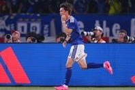 アイスランド戦で決勝点を奪った小川。(C)THE DIGEST
