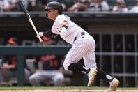 Wソックスの一員として奮闘している西田。(C)Getty Images