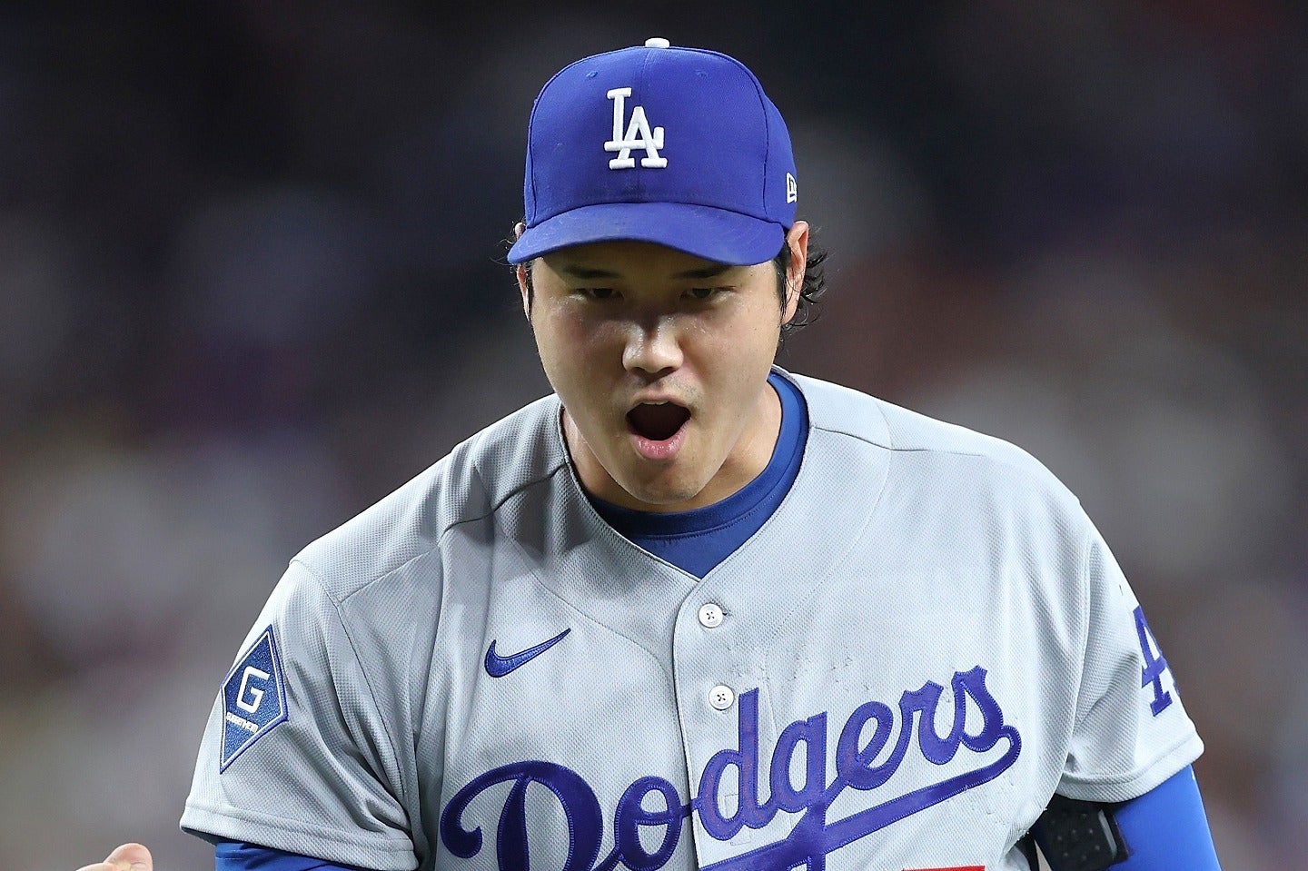 投げては６回無失点、打っては４出塁で今季６勝目を掴んだ大谷。(C)Getty Images
