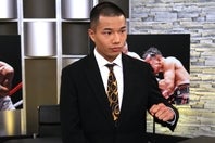 直近の試合でドネアを倒した増田。(C)THE DIGEST