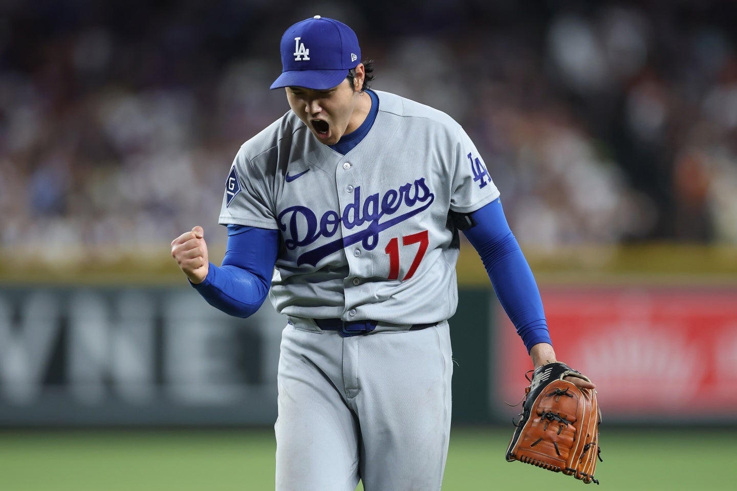 大谷は６回を投げて２安打無失点で今季６勝目を挙げた。(C)Getty Images