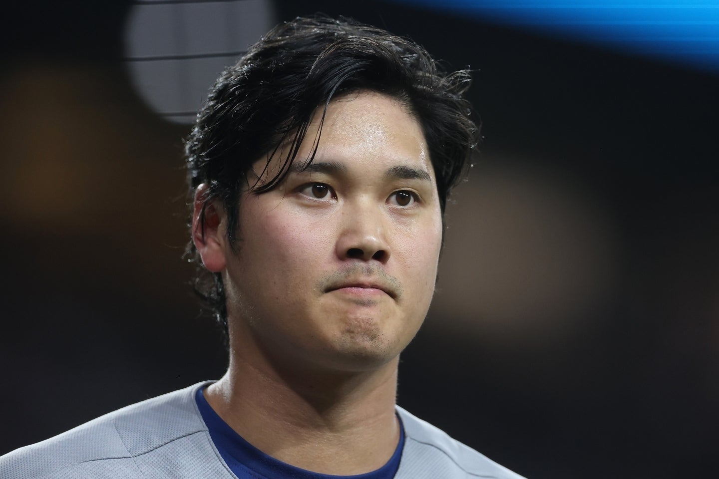 現地３日のダイヤモンドバックス戦に先発した大谷は６回無失点と好投。打者として３安打を放った。(C)Getty Images