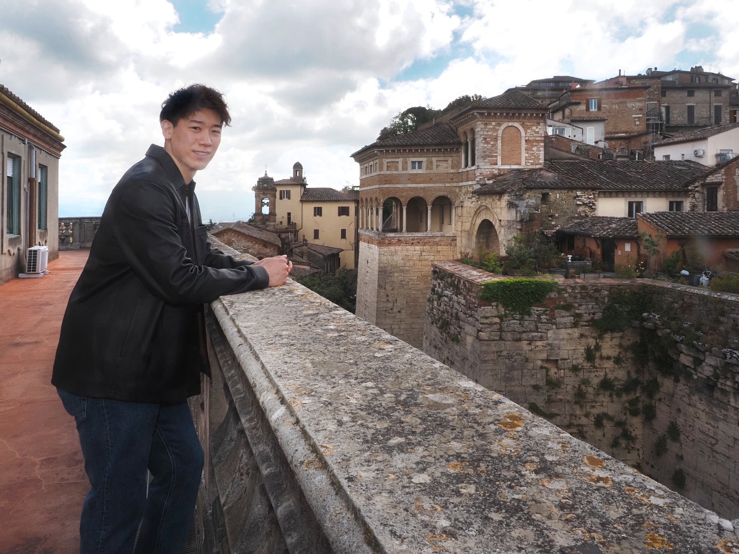 ペルージャでの日々、チームメイトについて赤裸々に語った石川祐希。<br />
取材協力：イタリア国立ペルージャ外国人大学<br />
撮影：Adriano Scognamillo