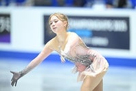 昨年の全日本ジュニアで８位入賞した村上遥奈。来季は生まれ育った豪州で活動する。写真：金子拓弥（THE DIGEST写真部）