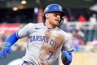 ドジャースへのトレードの可能性が浮上したロイヤルズのウィットJr.。(C)Getty Images
