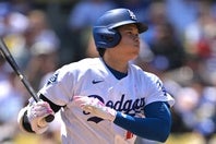 大谷は１番・DHでスタメン出場。６月５度目のマルチ安打をマークした。(C)Getty Images
