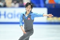 フィギュアスケート男子の三浦佳生。新シーズンの振付師を発表した。写真：金子拓弥（THE DIGEST写真部）
