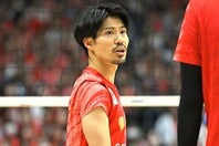 サントリーの関田誠大。26年度の日本代表に選出されたが、VNL１週目は登録メンバーから外れた。写真：金子拓弥（THE DIGEST写真部）