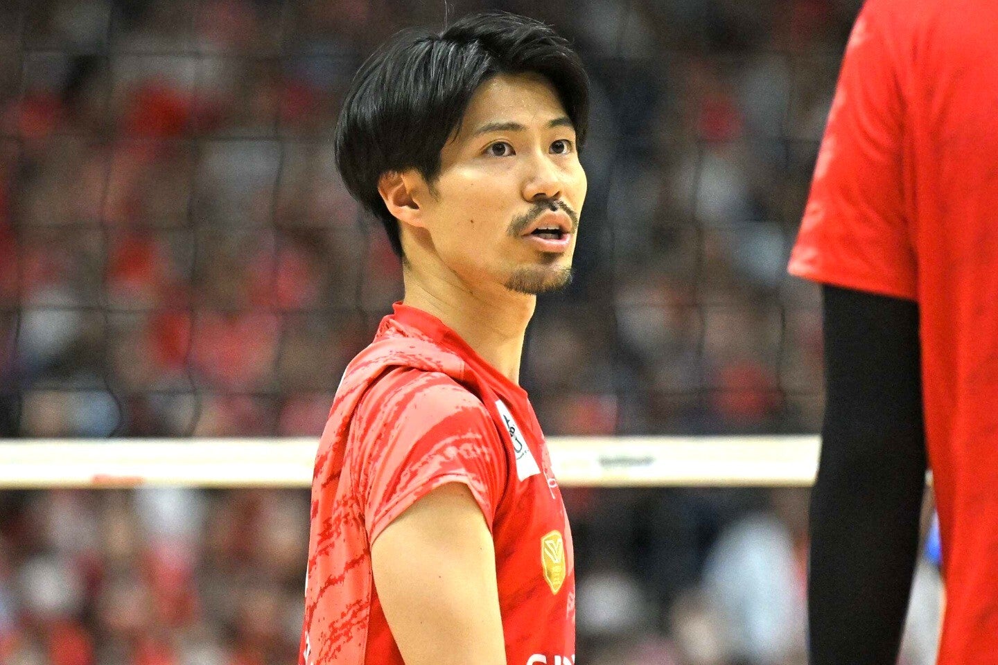 サントリーの関田誠大。26年度の日本代表に選出されたが、VNL１週目は登録メンバーから外れた。写真：金子拓弥（THE DIGEST写真部）