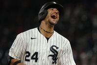 メジャーデビュー戦で劇的な逆転サヨナラ本塁打を放ったWソックスのブレイデン・モンゴメリー。(C)Getty Images