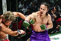 判定勝ちを収めた矢地。「なんとか生き残りました」と語った。(C) RIZIN FF