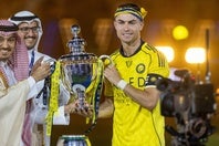 ジョアン・フェリックスなどのサポートがあったからこそのサウジ制覇。C・ロナウドがそこに気づけていれば、ポルトガルは強い。(C)Getty Images