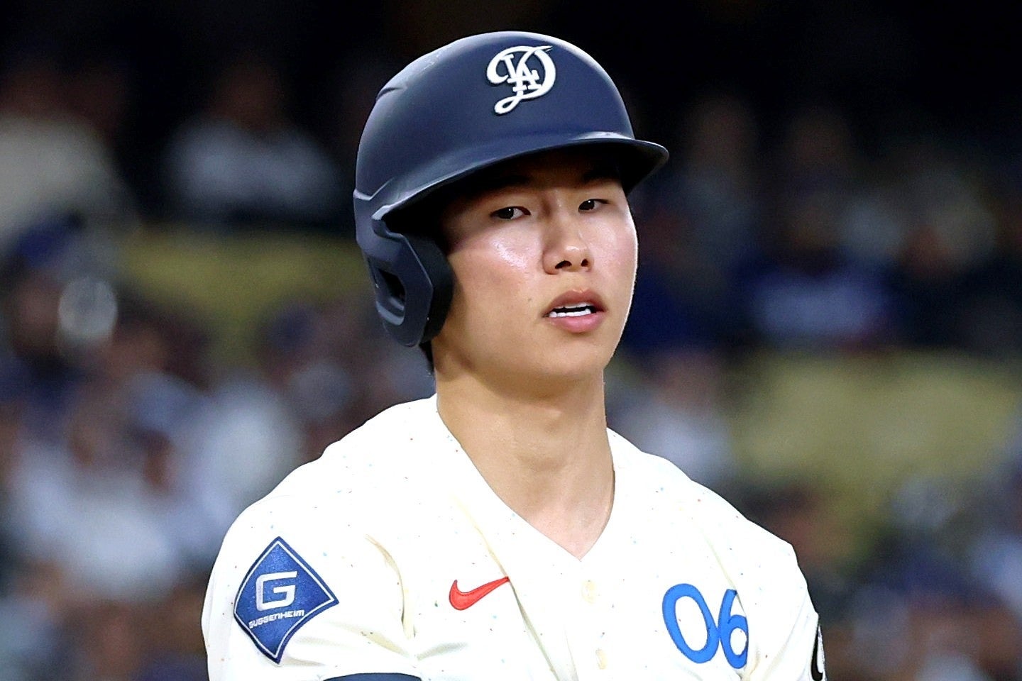 ドジャースで居場所を失いつつあるキム・ヘソン。(C) Getty Images