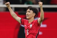 チェコ戦で２得点に絡んだ韓国のファン・インボム。(C)Getty Images