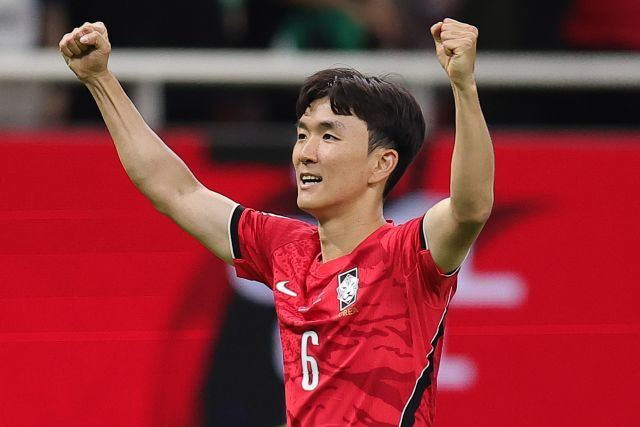 チェコ戦で２得点に絡んだ韓国のファン・インボム。(C)Getty Images
