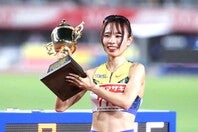 女子5000mで初優勝を飾った山本有真。写真：滝川敏之