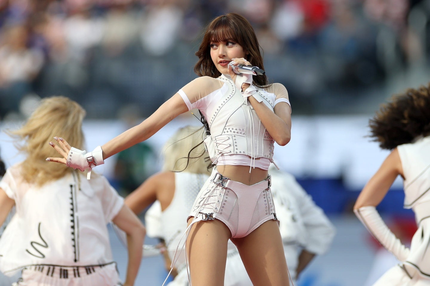 韓国のガールズグループ「BLACKPINK」のLISAさん。(C)Getty Images