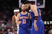 ブランソンが同僚タウンズを絶賛した。(C)Getty Images