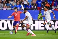 W杯で対戦したハイチ対スコットランド(C)Getty Images