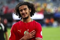 ブラジル戦で衝撃のW杯デビューを果たしたモロッコのセントラルMFアユブ・ブアディ。(C)Getty Images