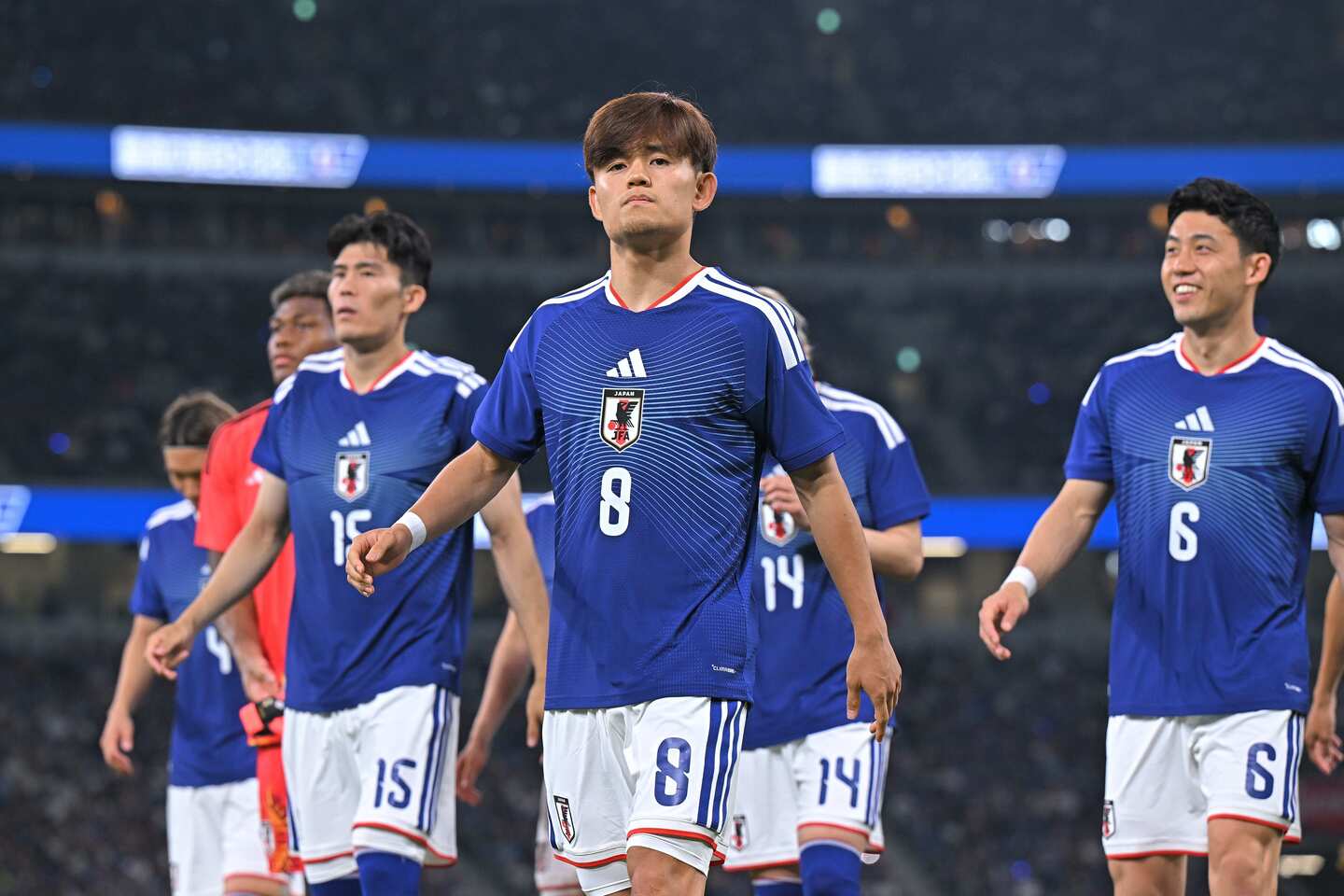 日本時間15日の午前５時にW杯初戦を迎える森保ジャパン。写真：金子拓弥（THE DIGEST写真部）