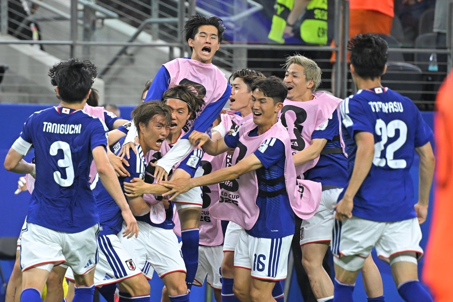 終盤のゴールで追いついた日本代表が、オランダと２-２で引き分けた。写真：金子拓弥（THE DIGEST写真部／JMPA代表撮影）