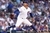 安定した投球を披露しているカブスの今永。(C)Getty Images