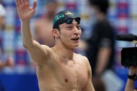 元競泳日本代表の入江陵介氏が、人気を集める日本代表アウェーユニホームの品薄状況について言及した。(C)Getty Images