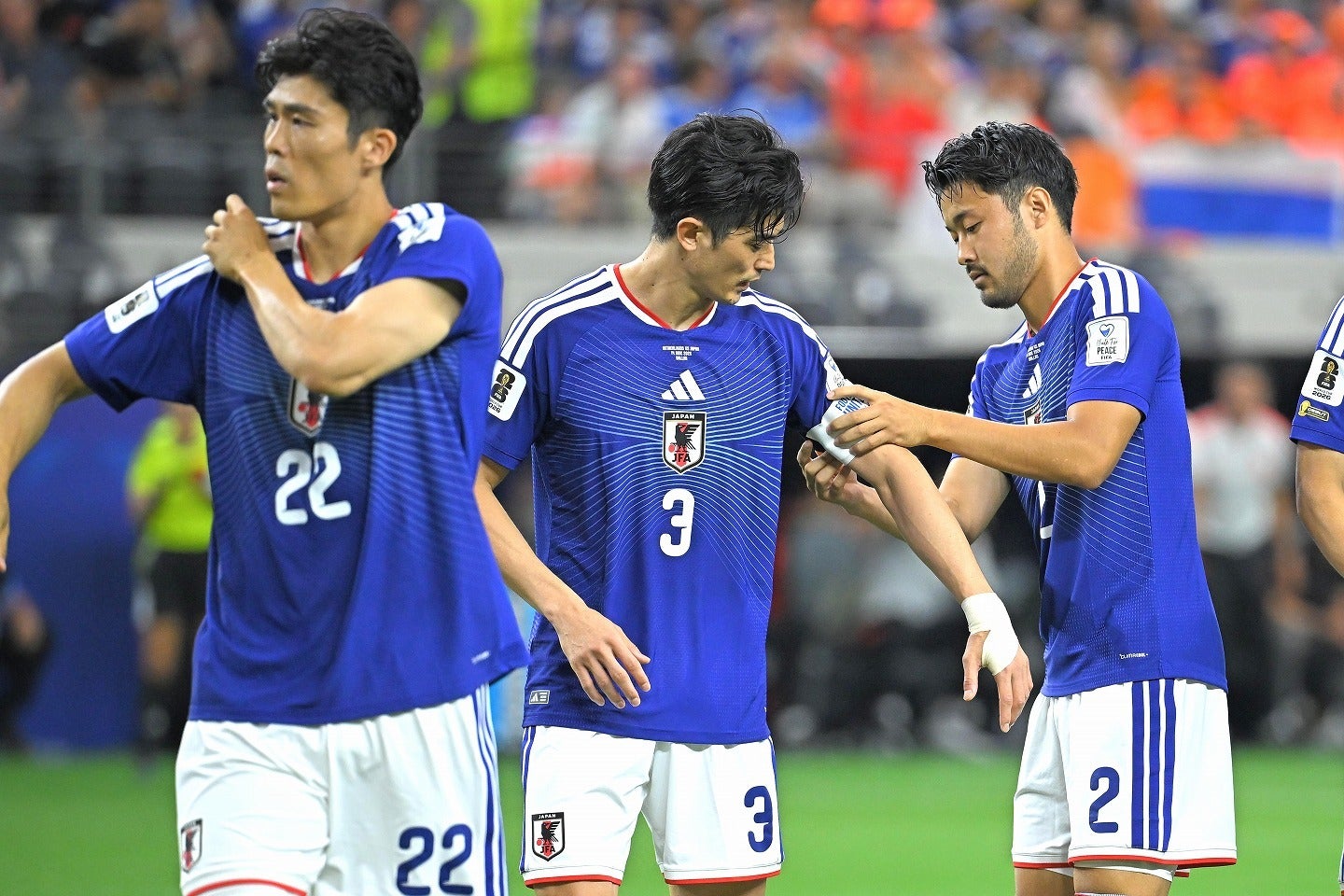 レッドカード無しの連続試合記録をさらに伸ばした日本代表。どこまで続くのか。写真：金子拓弥（THE DIGEST写真部／JMPA代表撮影）