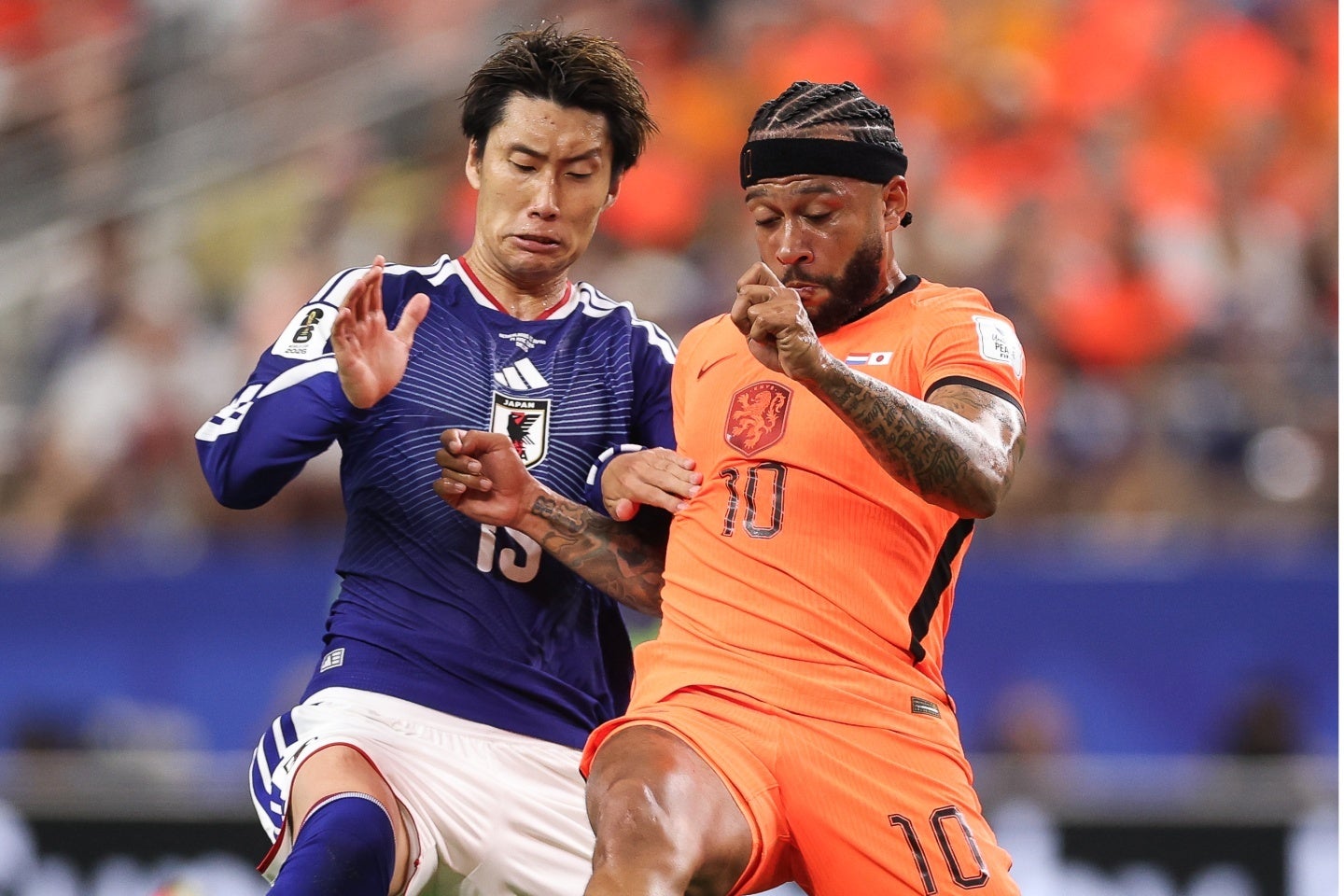 日本は強豪オランダ相手に粘り強い戦いを披露した。(C)Getty Images