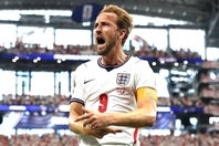 クロアチア戦で２ゴールを決めたイングランドのケイン。(C)Getty Images