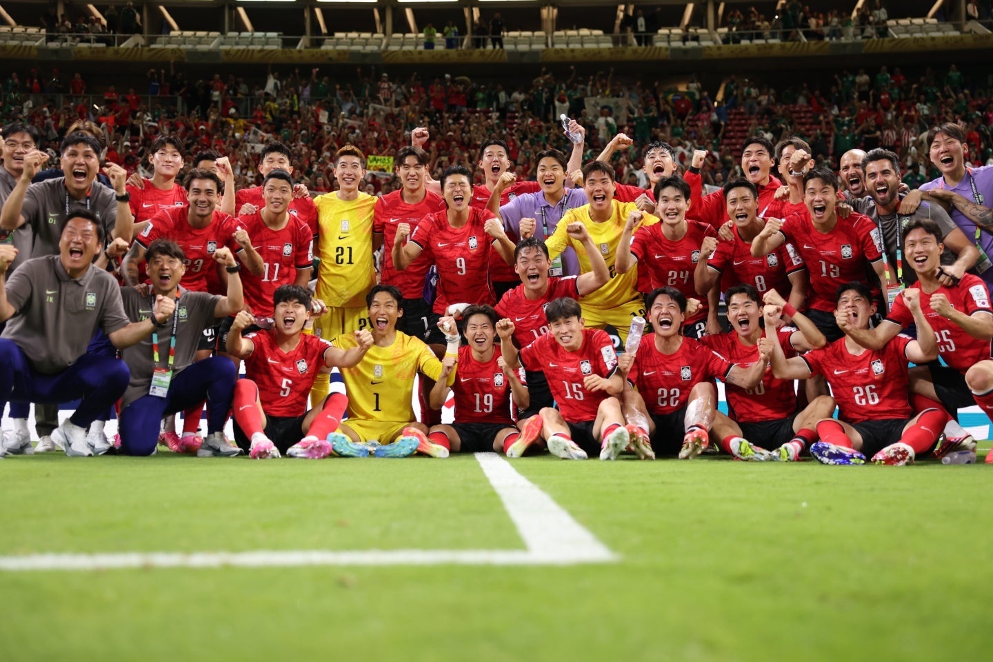 韓国がチェコに逆転勝利！ ここからアジア勢の快進撃が始まった。(C)Getty Images