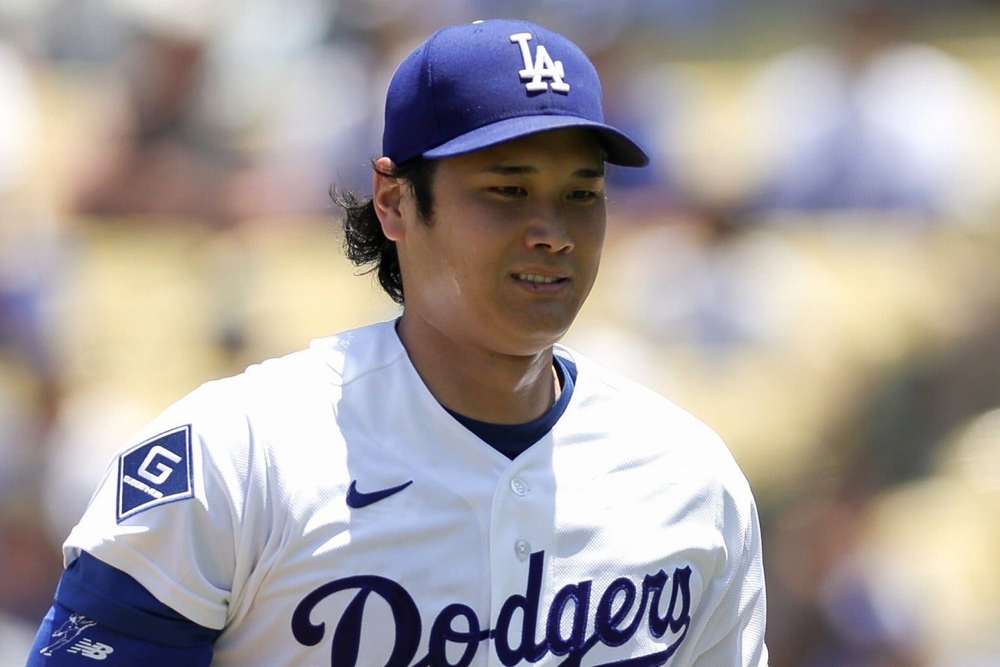 ６回４失点ながら力投を見せて今季７勝目を掴んだ大谷。(C) Getty Images