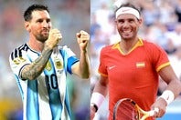 アルゼンチン代表の主砲として北中米ワールドカップを戦うメッシ（左）が、テニス界の巨星ナダルに自身と共通する部分があると明かした。(C)Getty Images