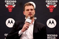 ブルズの新HCに就任したスプリッター。河村との共闘なるか。(C)Getty Images