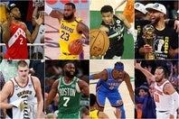 (左上から)直近８年のファイナルMVP。来季は新たな顔が加わるか。(C)Getty Images