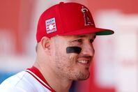 IL入りが発表されたトラウト。早期復帰を願いたい。(C) Getty Images