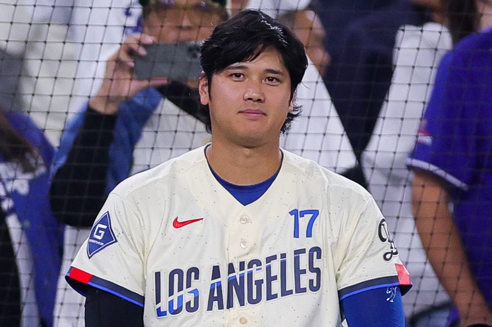 ロサンゼルス・ドジャースの大谷翔平。(C)Getty Images