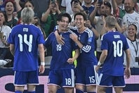 チュニジアに４－０で完勝した日本。(C)Getty Images