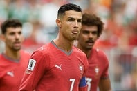 初戦のDRコンゴ戦で低調なパフォーマンスに終始したC・ロナウド。第２戦のウズベキスタン戦に出場するのか。(C)Getty Images
