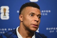 フランス代表FWのエムバペ。(C)Getty Images