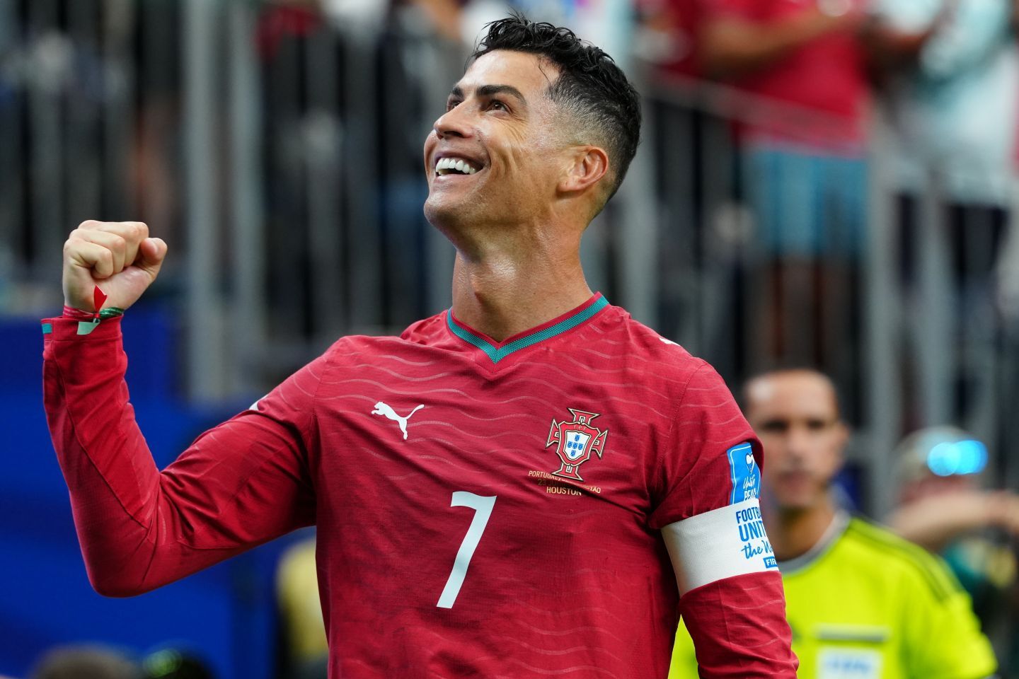 ６大会連続ゴールを決めたポルトガル代表のC・ロナウド。(C) Getty Images