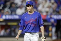 再び苦しい登板を強いられたメッツの千賀。(C)Getty Images
